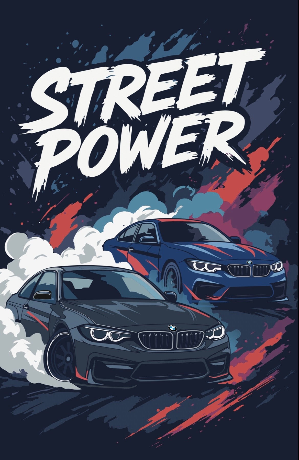Tee-shirt STREET POWER – T-shirt BMW Motorsport | RPK Motorsport