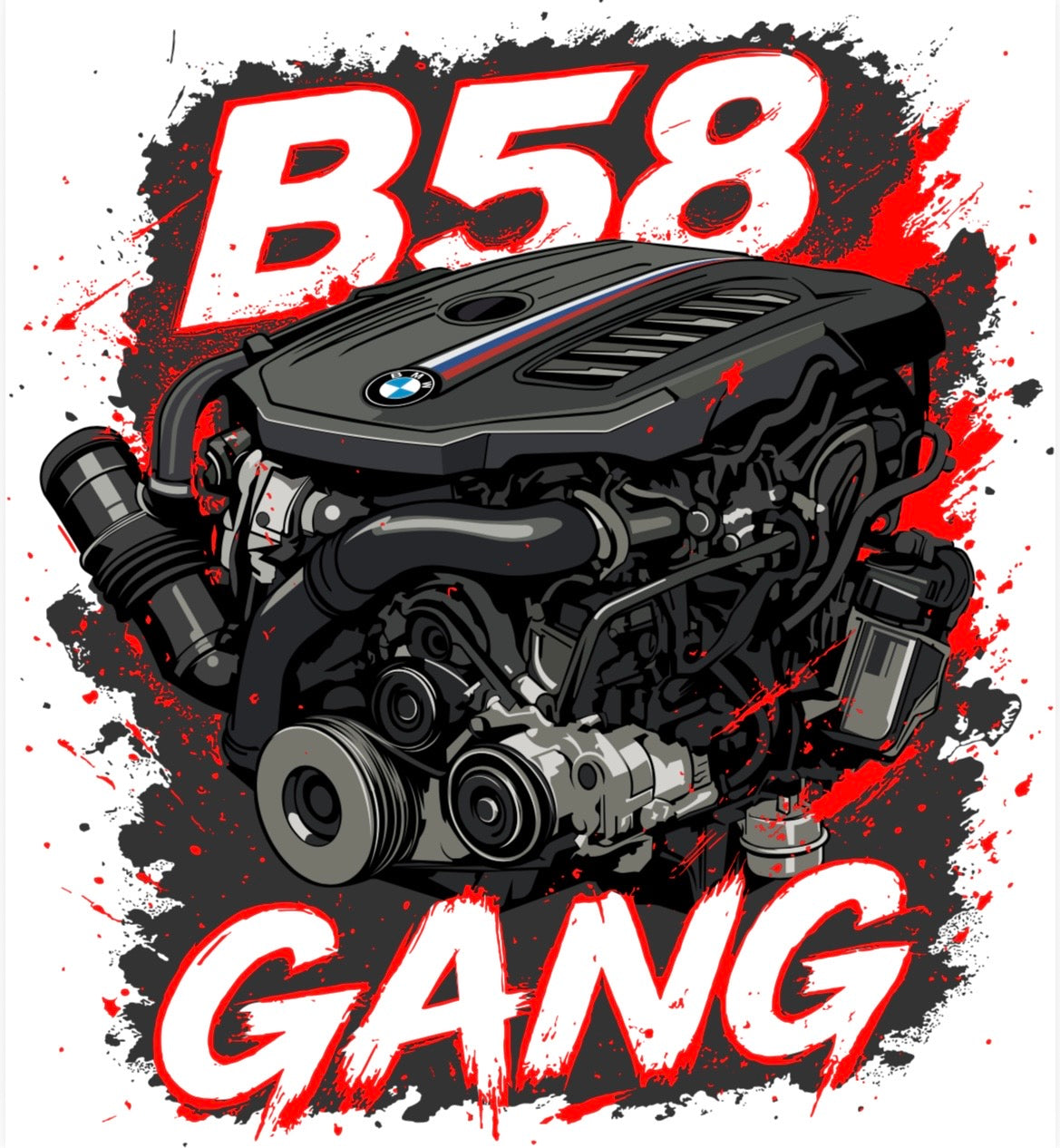 Tee-shirt BMW B58 GANG | RPK Motorsport