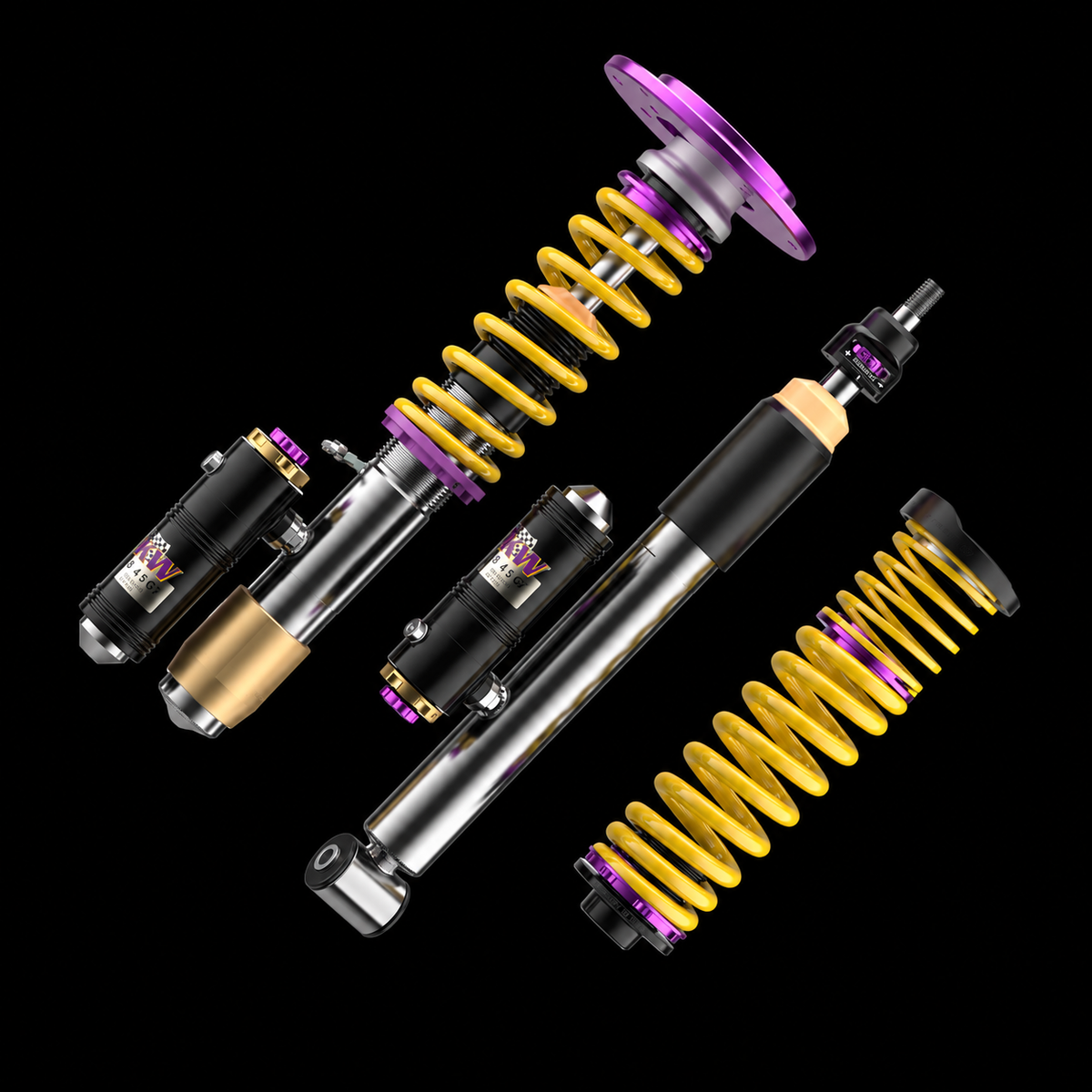 Combinés Filetés KW V4 Inox – BMW M2 Competition F87 | Suspension Performance