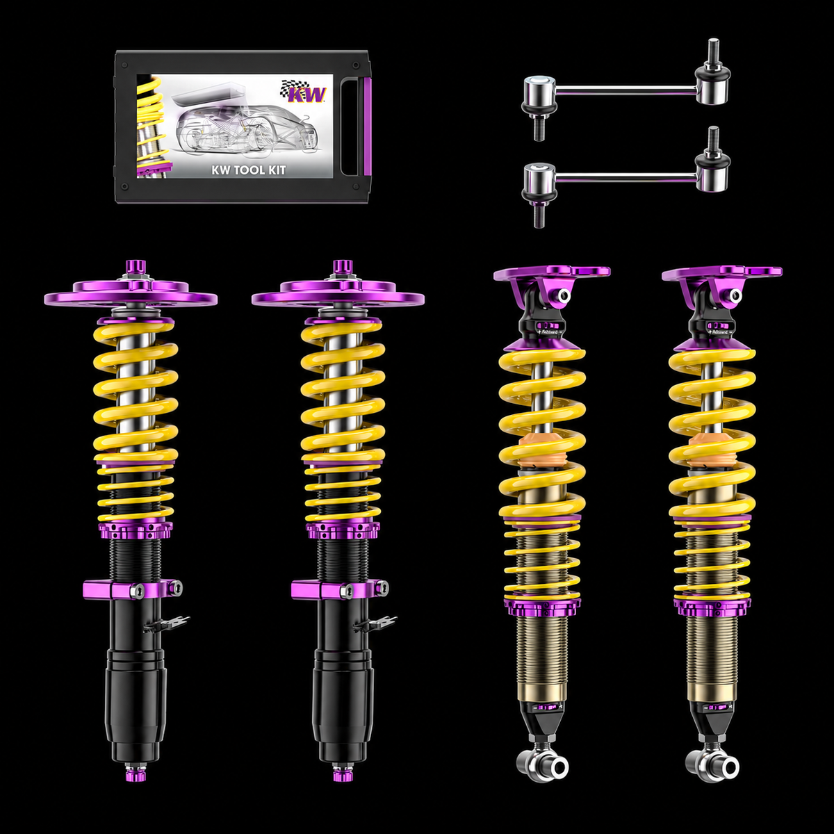Combinés Filetés KW V3 Racing – BMW M2 M3 M4 F8X | Suspension Performance