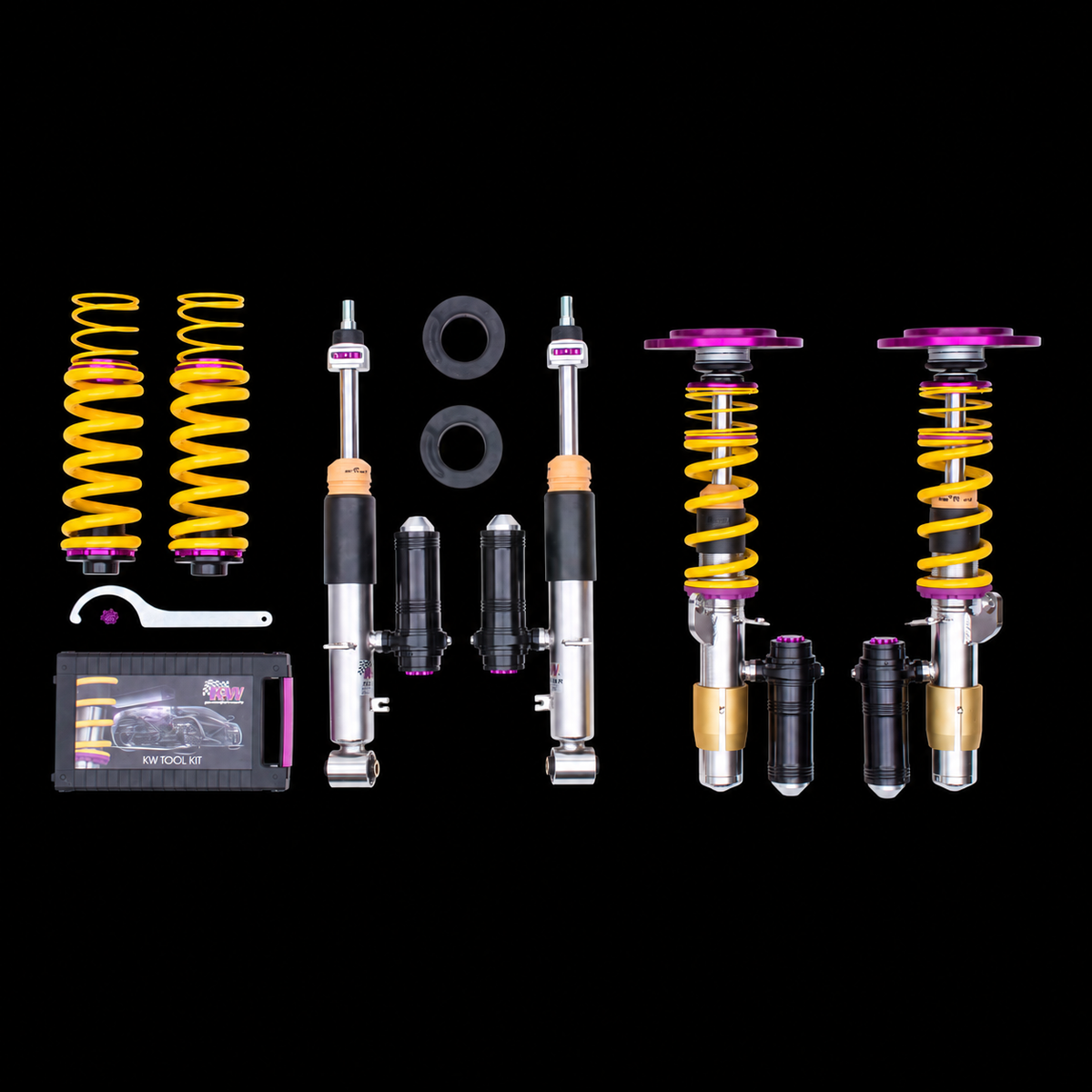 Combinés Filetés KW V3 Clubsport – BMW M2 M3 M4 F8X | Suspension Performance
