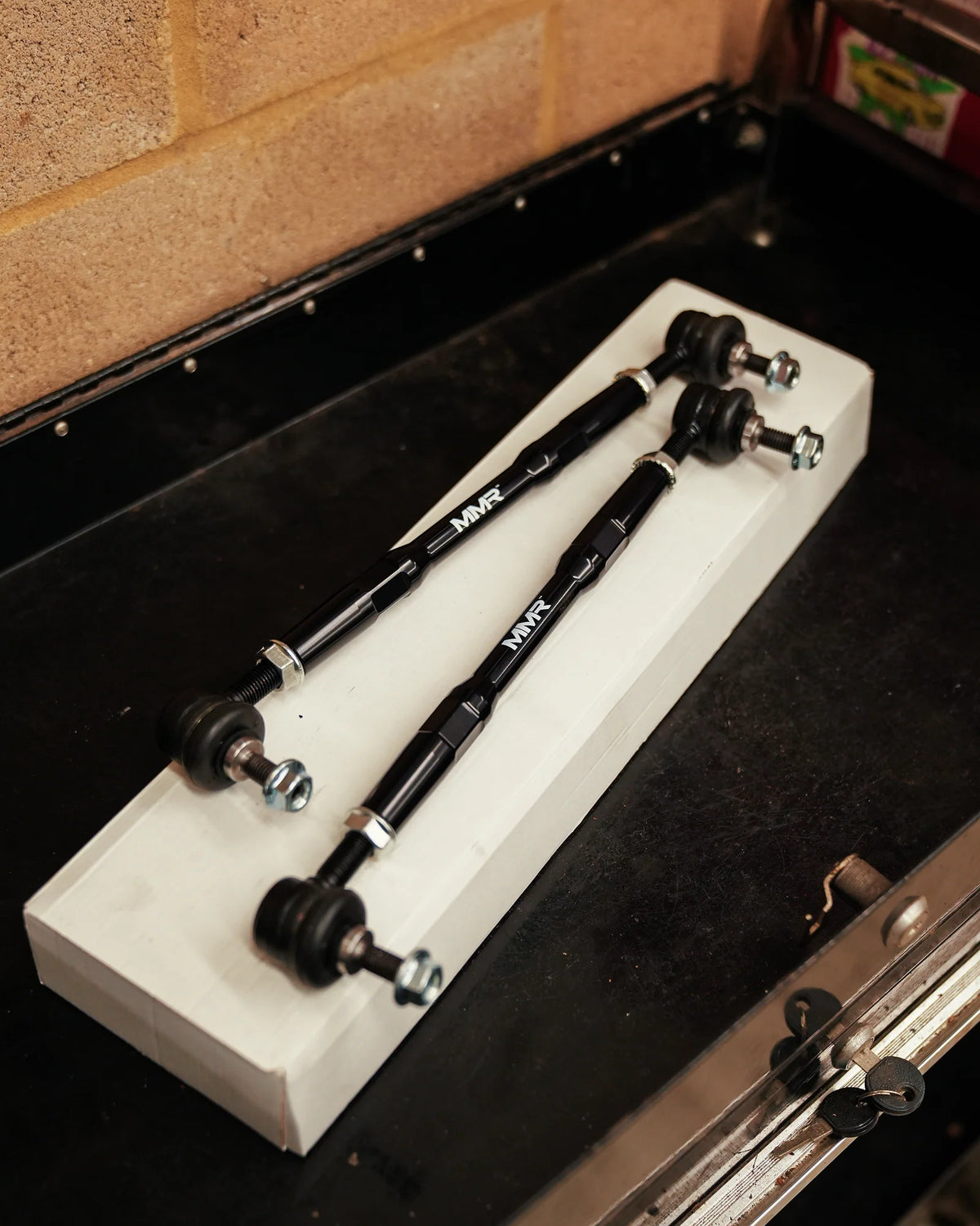 Biellettes de barre antiroulis avant réglables MMX – BMW M2 F87 / M3 F80 / M4 F8x