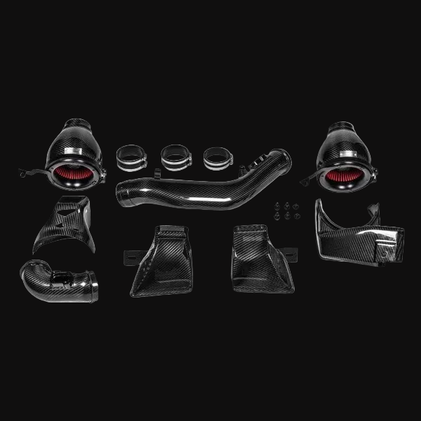 EVENTURI Admission F8X M3/M4 V2 Full Black Carbon avec conduits en carbone SCELLÉS