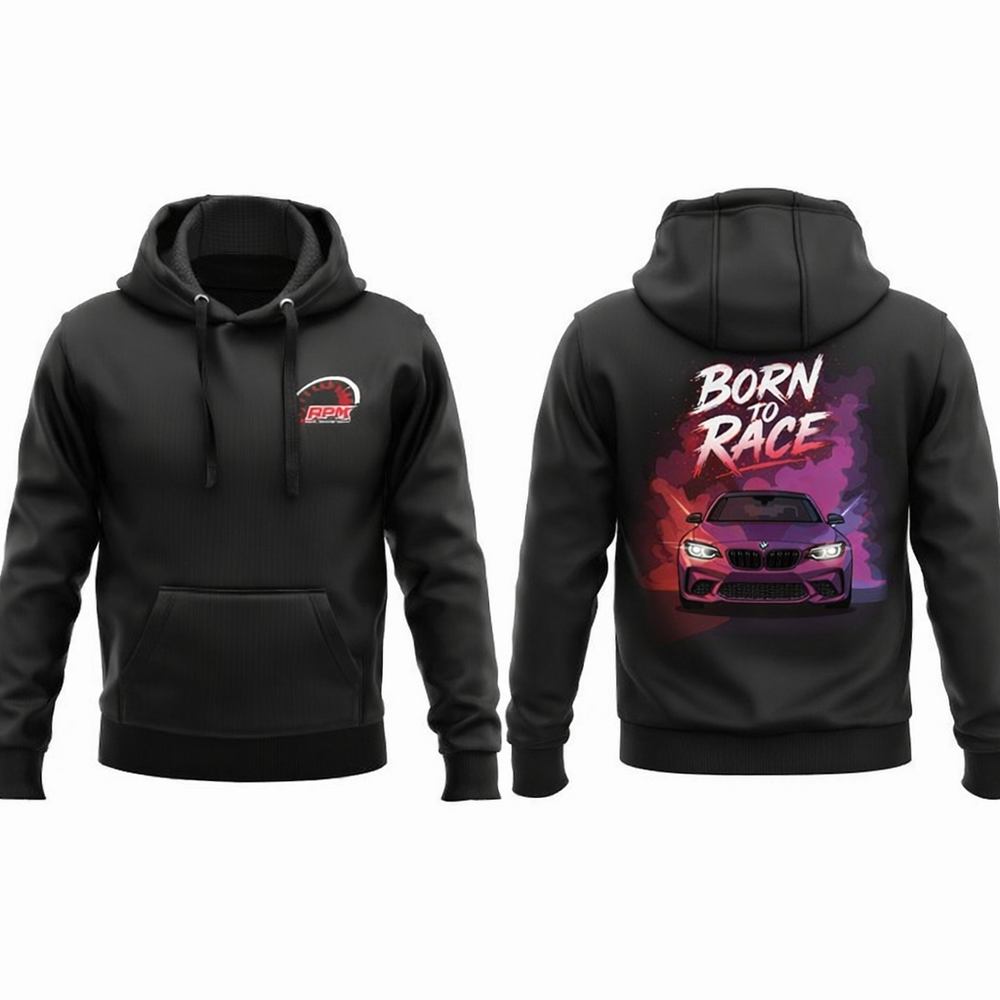 Pull à capuche DELUXE Born to Race by RpK Motorsport