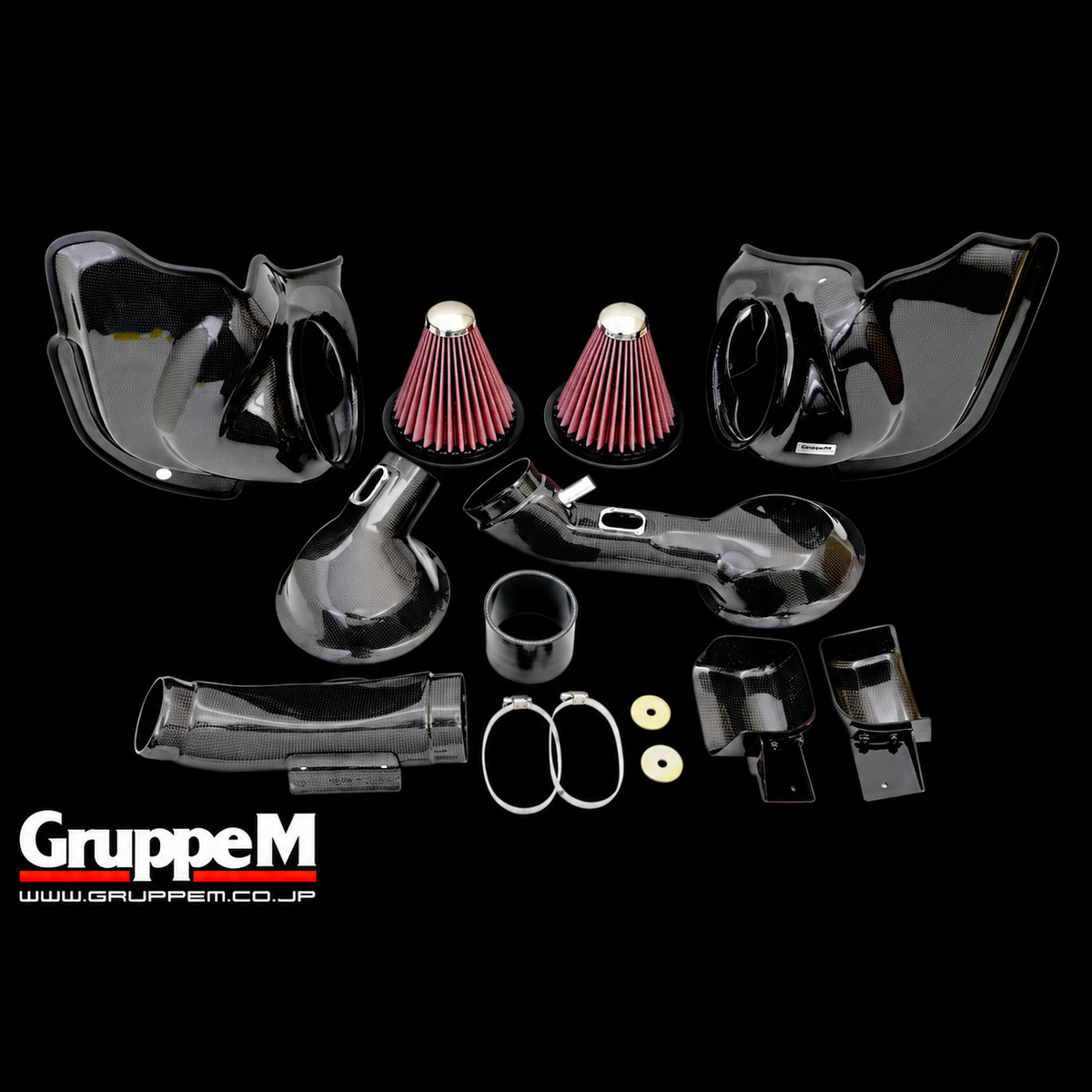 Admission carbone Gruppe M – BMW M3 F80 / M4 F8x S55