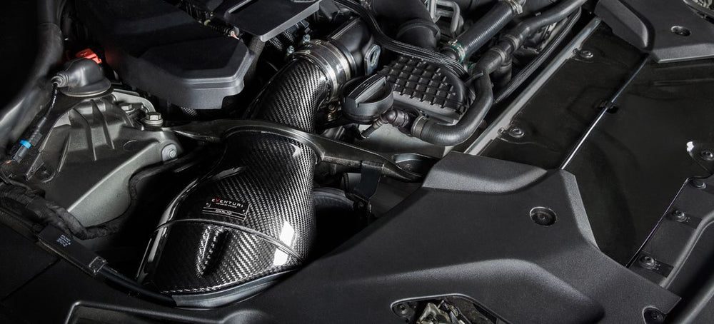 EVENTURI BMW F9X M5/M8 Black Carbon Intake with Fairings