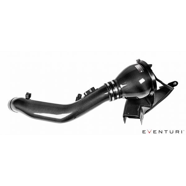 EVENTURI Admission F8X M3/M4 V2 Full Black Carbon avec conduits en carbone SCELLÉS