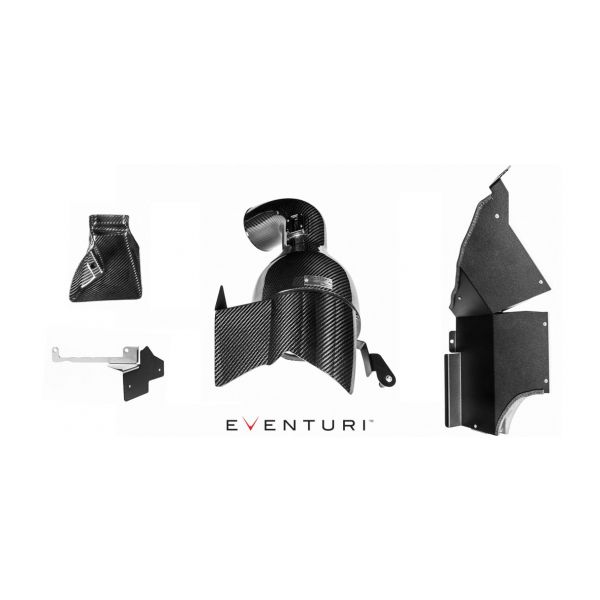 EVENTURI BMW B58 M140i, M240i, 340i Admission Carbone Noir