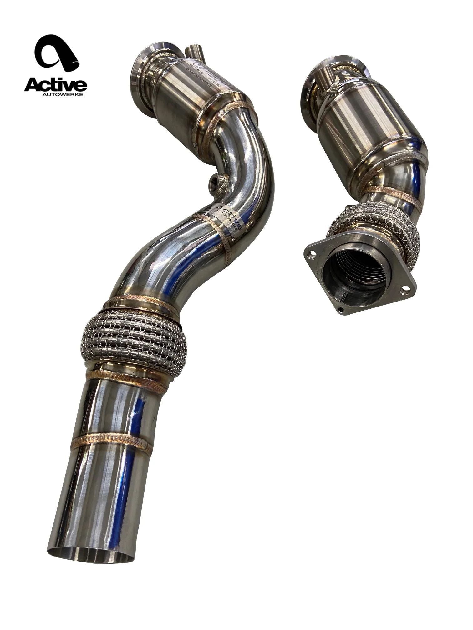 Active Autowerke S55 Decat Downpipes – BMW M2 Competition / M3 / M4