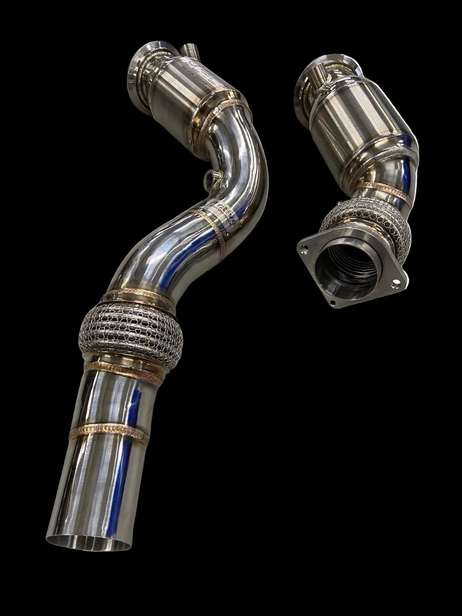 Active Autowerke S55 Decat Downpipes – BMW M2 Competition / M3 / M4